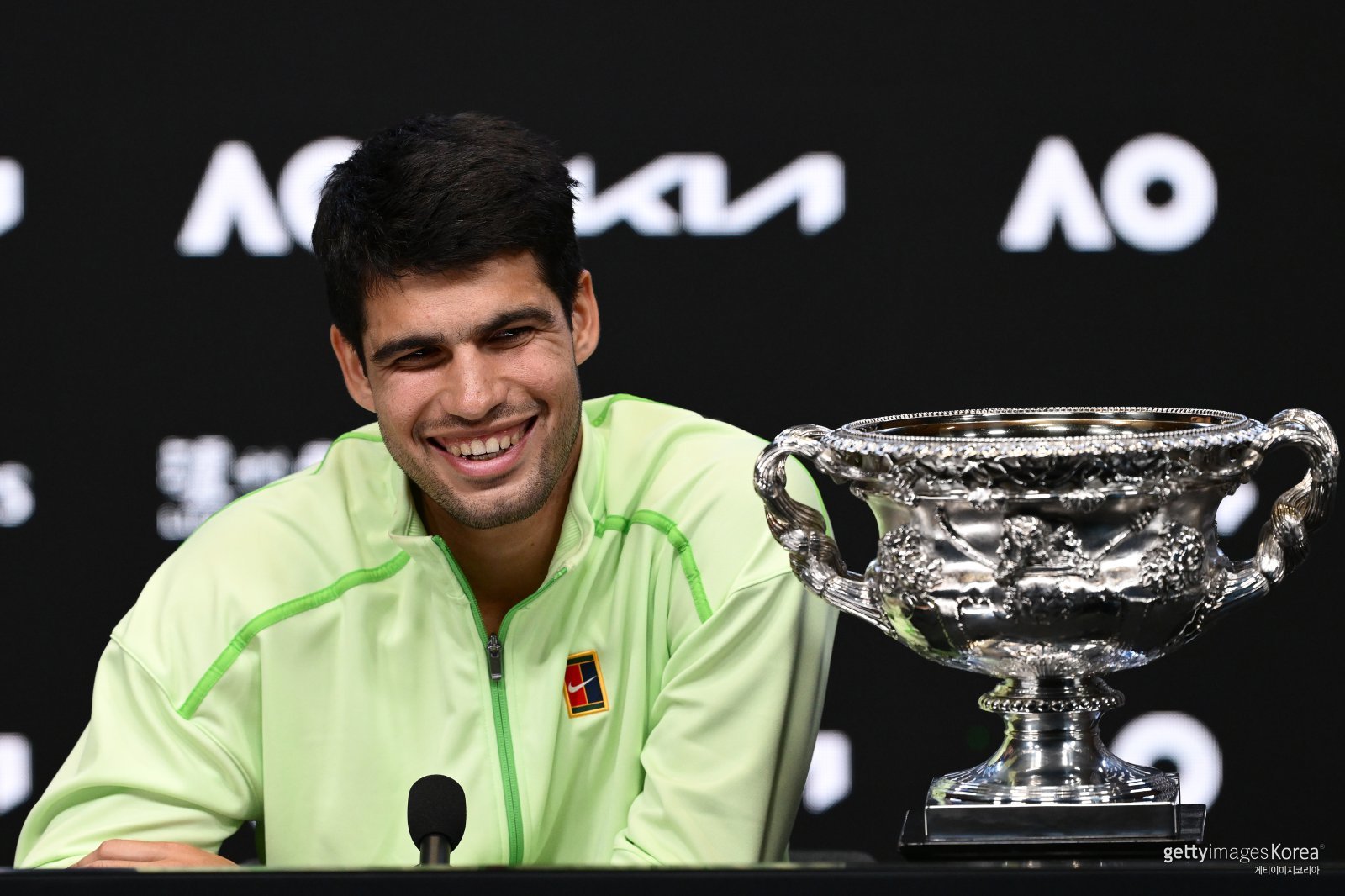 ‘세계 1위’ 알카라스 ‘감격의 커리어 그랜드 슬램’ [포토]