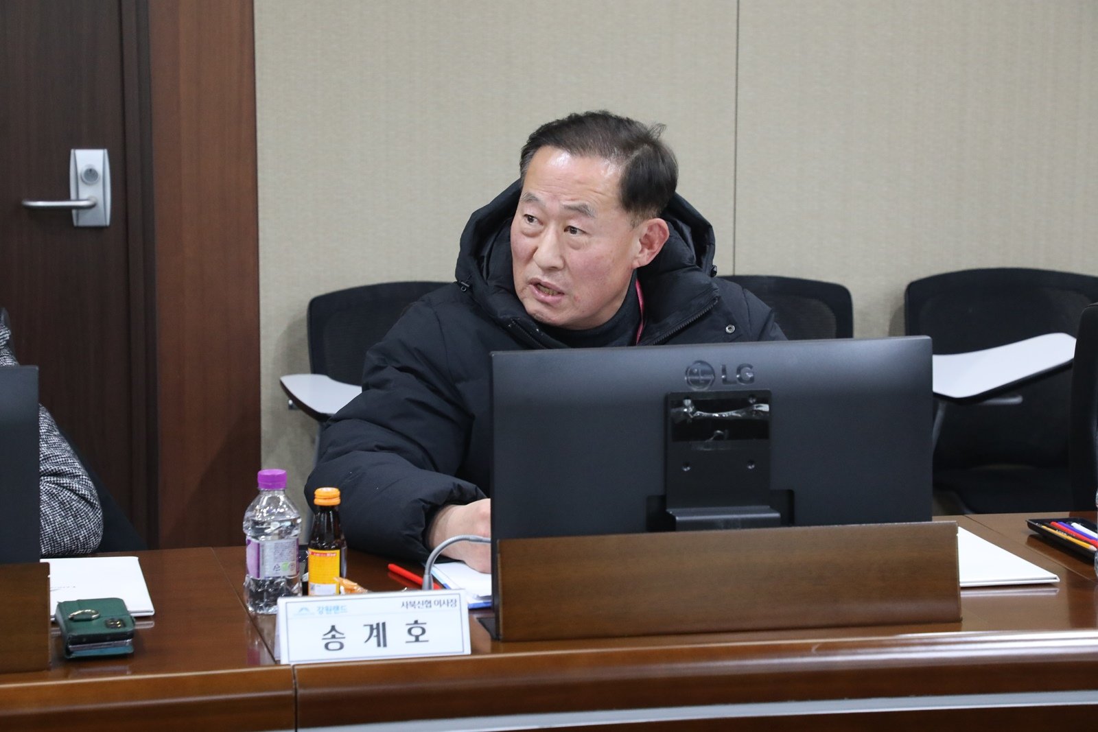 탄광문화축제 추진위원장으로 선정된 송계호 추진위원장
