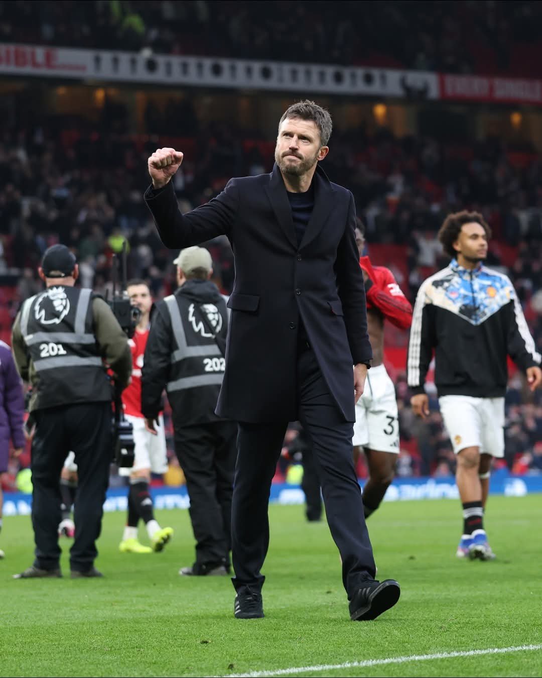 마이클 캐릭 임시 감독이 너무 잘해서 맨유 수뇌부의 계획에 차질을 빚고 있다. 사진출처｜맨체스터 유나이티드 페이스북