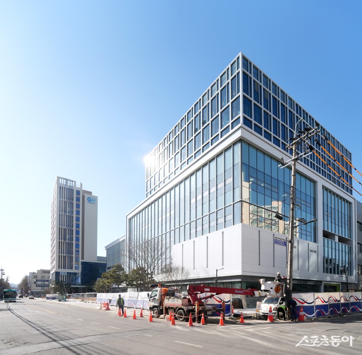 경기광주시는 지난 5일 송정동 120-8 일원에 조성 중인 ‘광주시 복지행정타운’이 오는 2026년 2월 준공을 거쳐 3월 정식 개관할 예정이라고 밝혔다. 사진제공｜광주시