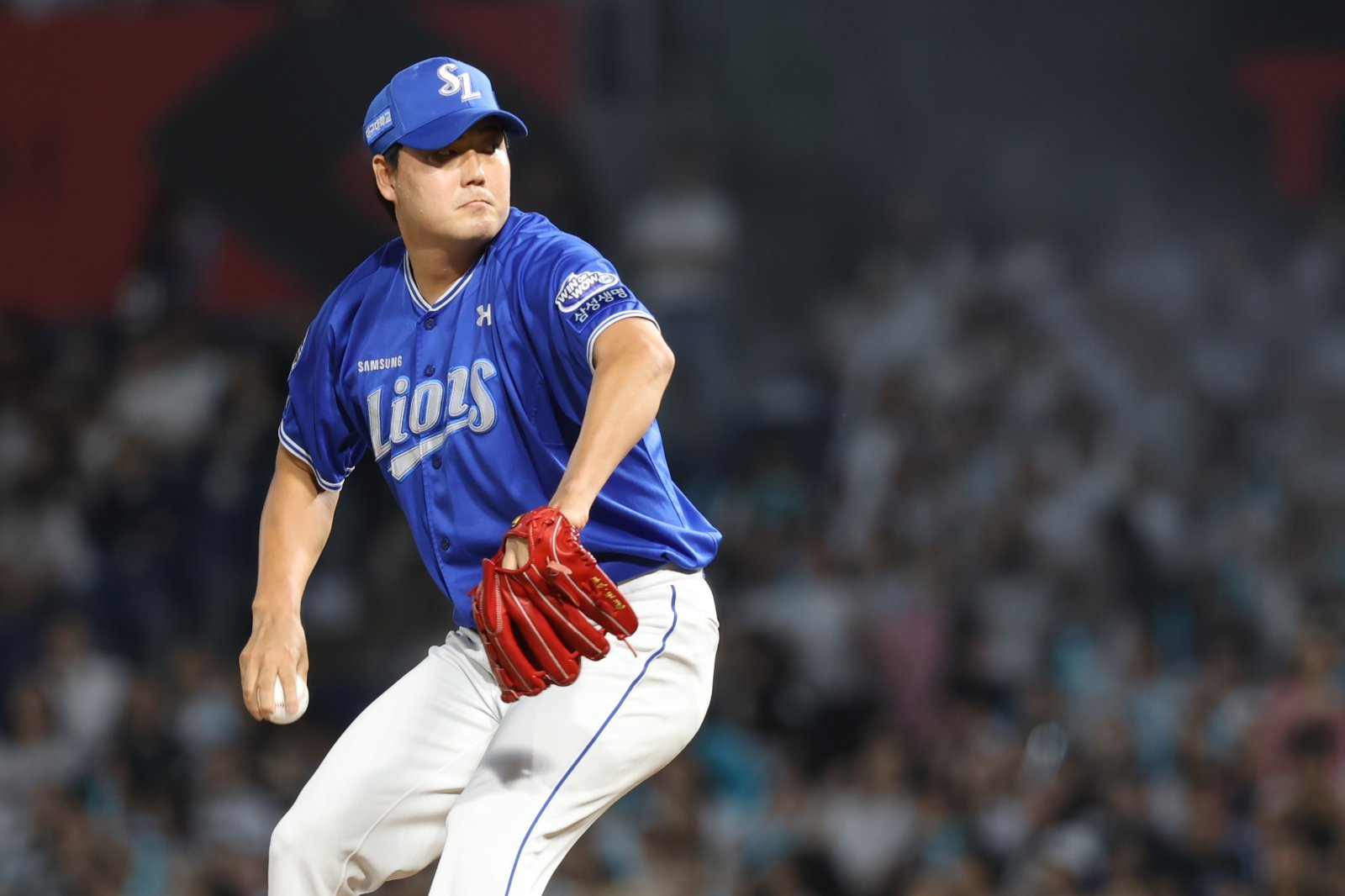 삼성 김태훈은 남다른 마음가짐으로 2026시즌을 준비하고 있다. 7년 연속 두 자릿수 홀드 달성과 팀 우승을 위해 온 힘을 다하겠다는 각오다. 사진제공｜삼성 라이온즈