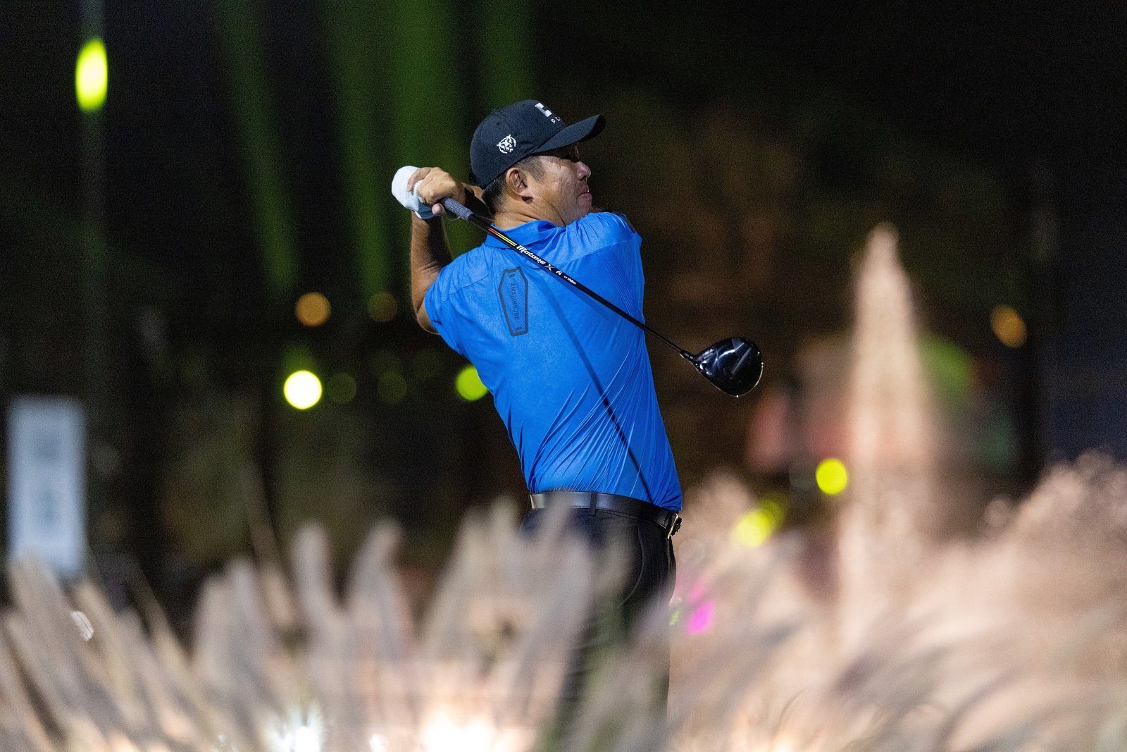 LIV 골프 개막전 리야드 4라운드에서 샷을 하고 있는 안병훈.  리야드  |  AP뉴시스