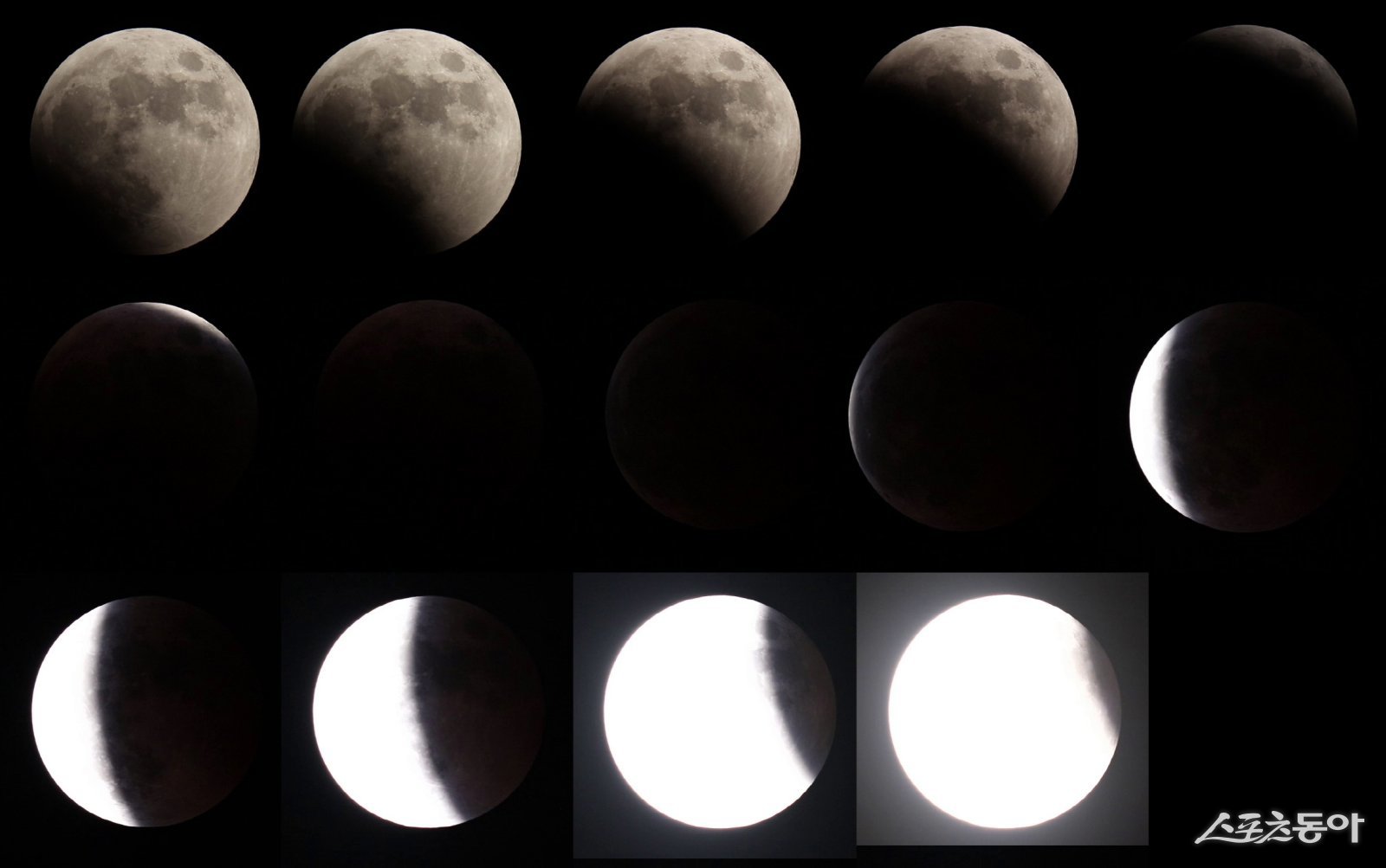 고흥우주천문과학관이 설날·삼일절 연휴 특별운영 및 개기월식 관측회를  개최 한다.(개기월식 사진)사진제공｜고흥군