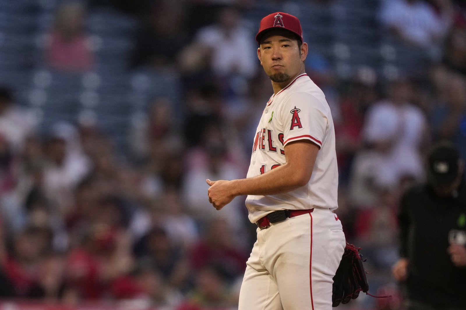 에인절스 기쿠치 유세이는 한일전 등판이 유력한 일본의 선발투수로 점쳐지고 있다. AP뉴시스