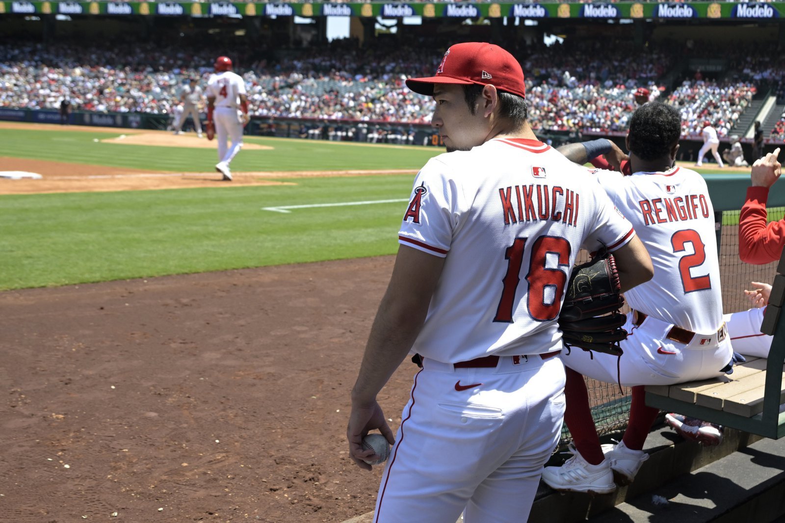 에인절스 기쿠치 유세이는 한일전 등판이 유력한 일본의 선발투수로 점쳐지고 있다. AP뉴시스