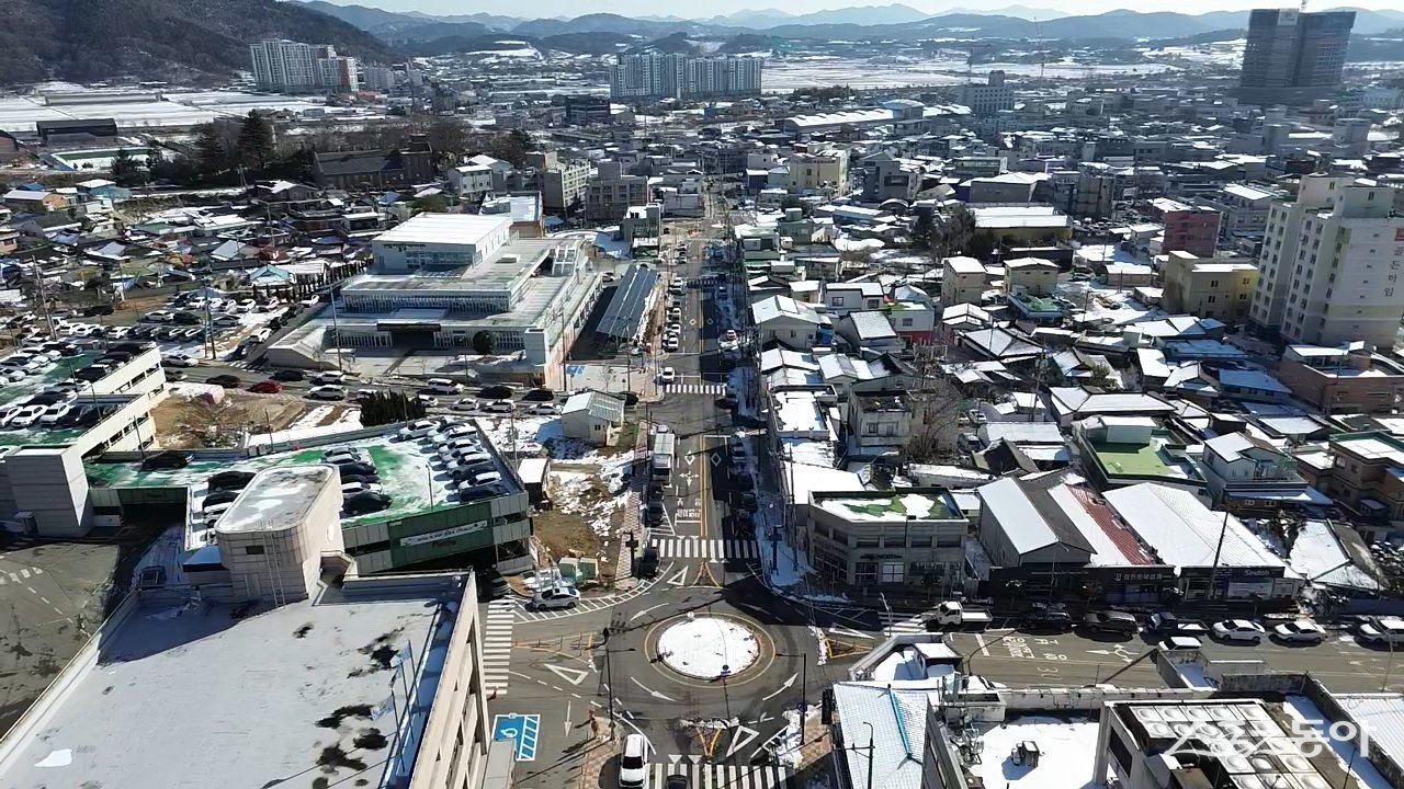함평읍 중앙길 전경. 사진제공=함평군