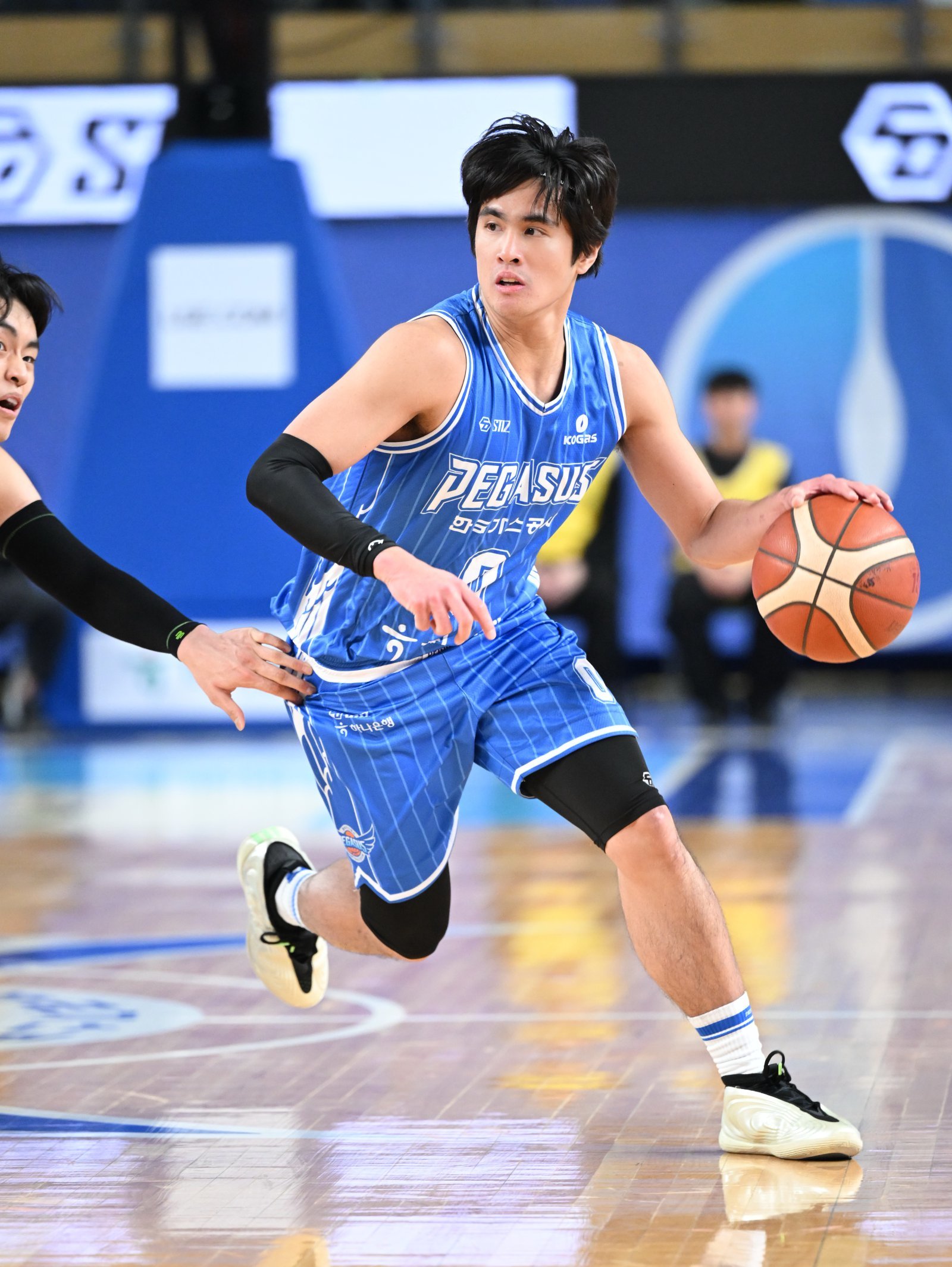 가스공사 샘조세프 벨란겔은 10일 대구체육관에서 열린 LG와 홈경기에서 10점·5어시스트로 활약하며 팀 7연패를 끊어냈다. 사진제공｜KBL