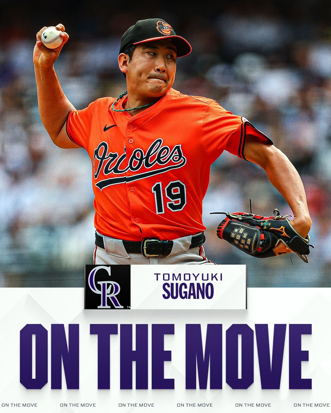 스가노 토모유키. 사진=메이저리그 공식 SNS