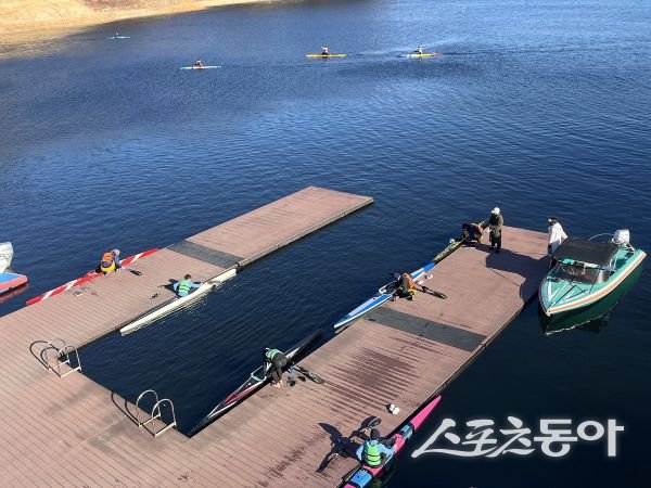 안동수상스포츠 카누·조정 훈련센터 모습. 사진제공ㅣ안동시