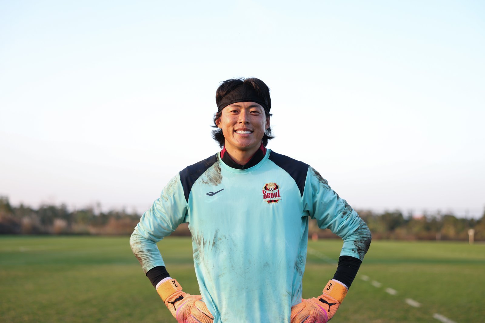 서울 골키퍼 구성윤은 새 팀에서 건강한 모습을 유지해 더 많은 것을 보여주는게 올해 목표다. 사진제공│한국프로축구연맹