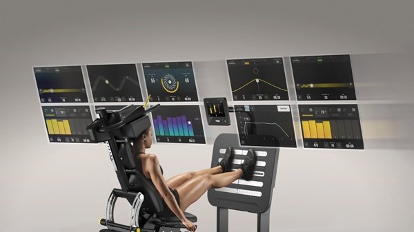 디지털 에코시스템과 연동되는 데이터 기반 근기능 훈련 기구‘바이오스트렝스’.