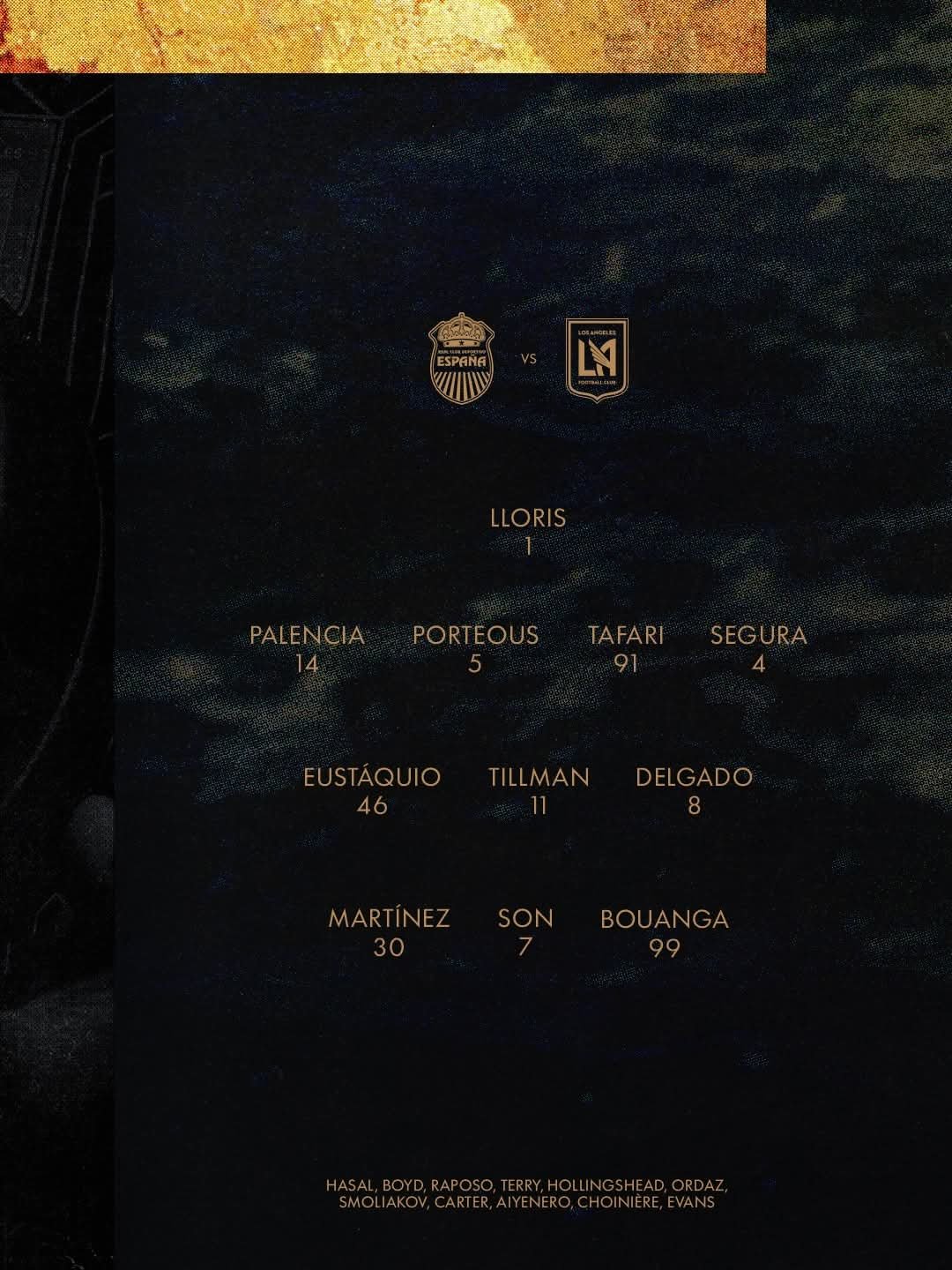 손흥민은 레알 에스파냐 원정서 최전방 공격수로 나선다. 사진출처｜LAFC