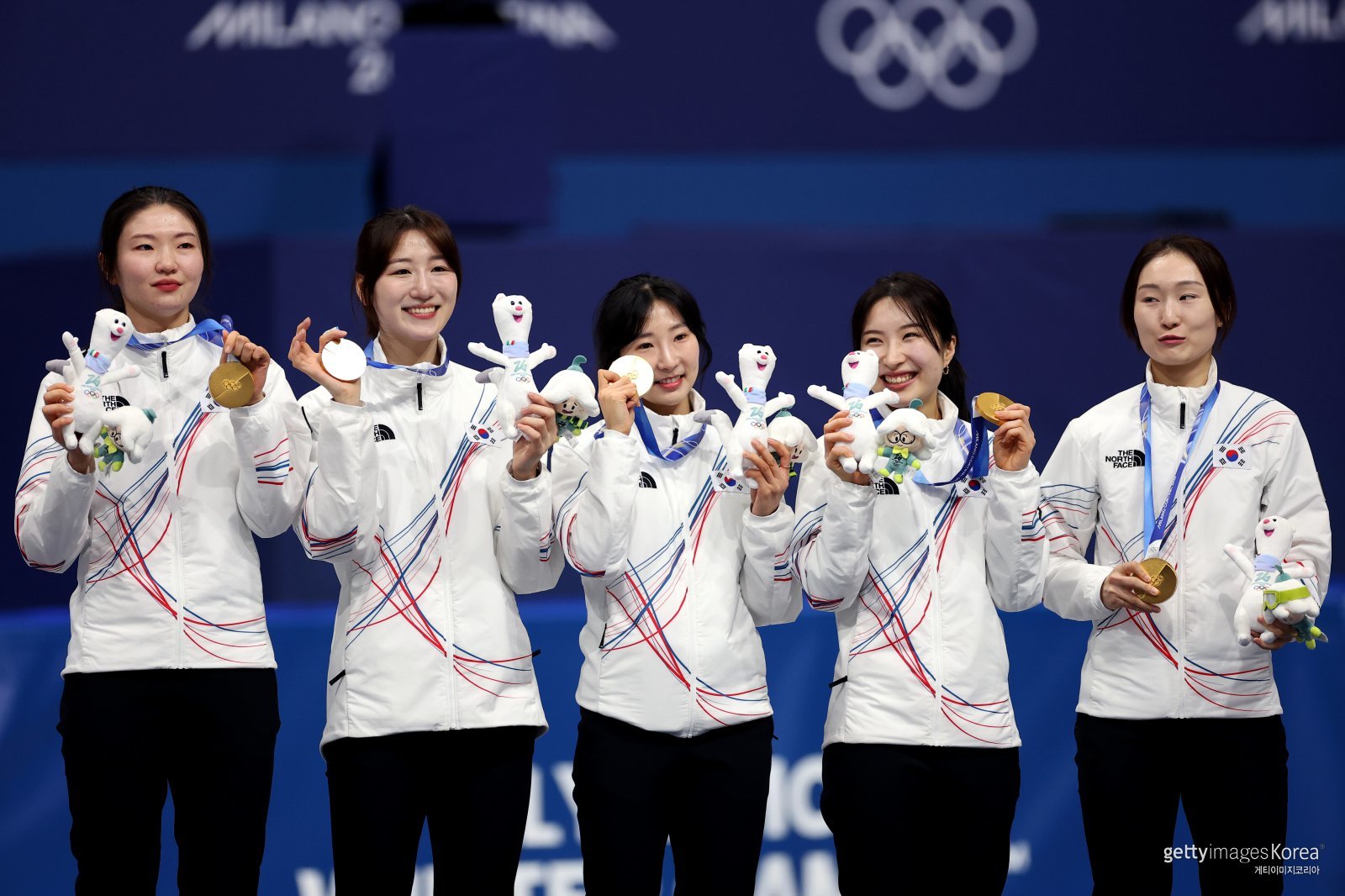 한국 여자 쇼트트랙 대표팀. 사진=게티이미지코리아