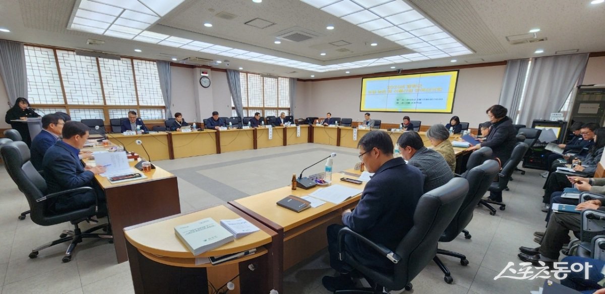 함평군 농업·농촌 및 식품산업 정책심의회 모습. 사진제공 I 함평군