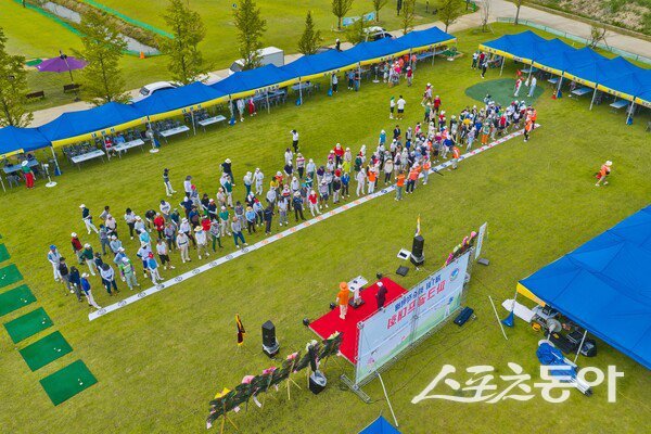 2025년 9월 진행된 제1회 적벽배 파크골프 대회 모습. 사진제공 I 화순군