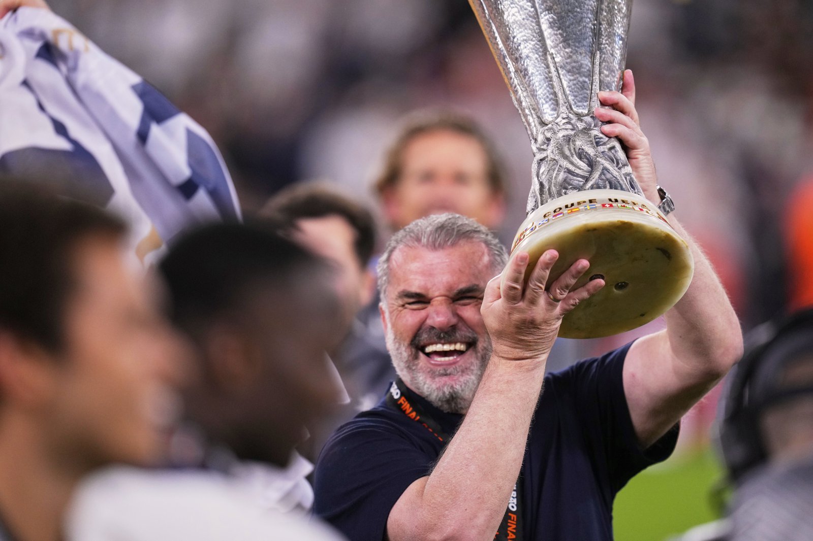 엔제 포스테코글루 전 토트넘 감독이 맨유 사령탑이 되기 위해선 여러 자질을 갖춰야 한다고 말했다. 빌바오|AP뉴시스