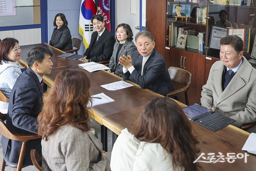 인천 계양구, 관내 중·고교 순차 방문하여 교육환경 및 통학 안전 점검을 진행했다. 사진제공|인천 계양구청