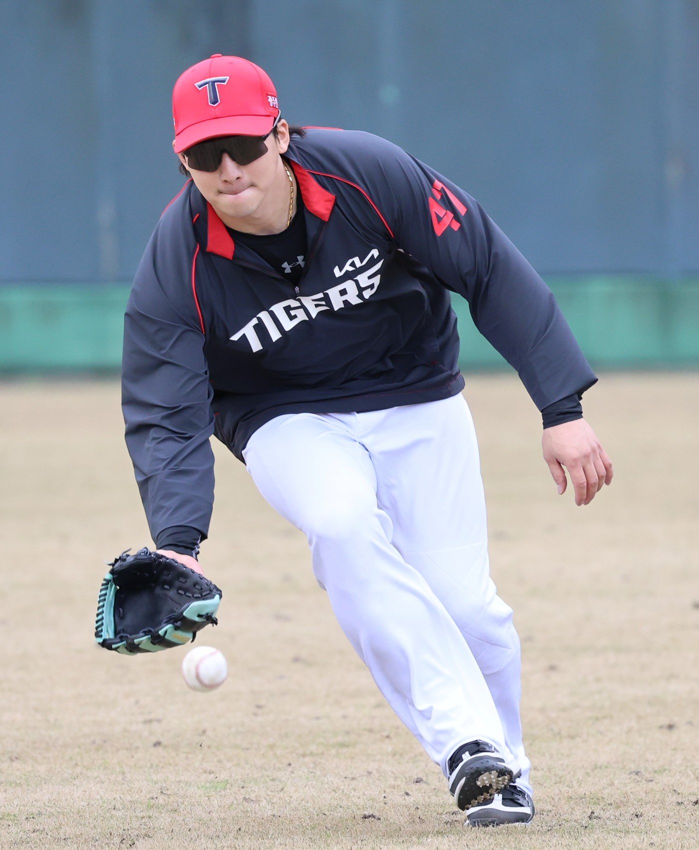 KIA 나성범은 2026시즌 팀이 약체로 평가받는 부분에 자존심이 상했다. 그는 그라운드에서 실력으로 반등을 증명하겠다는 각오다. 사진제공｜KIA 타이거즈