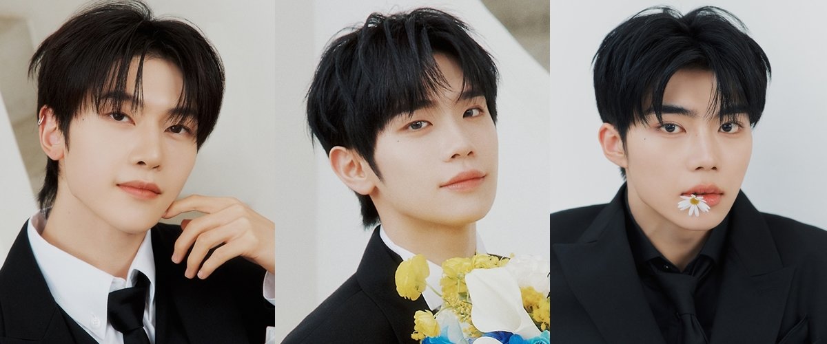 제로베이스원의 석매튜와 김태래, 박건욱(왼쪽부터) 사진제공|웨이크원