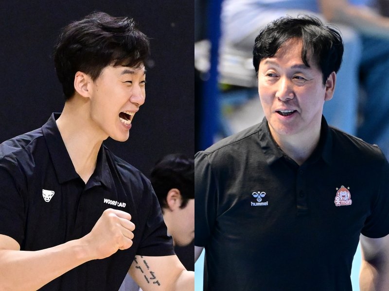 [SD 장충 인터뷰] ‘4위권’ 다투는 우리카드-OK저축은행 맞대결…박철우 대행 “봄배구 욕심 나지만 눈앞의 볼에 집중”, 신영철 감독 “디미트로프 아쉬워”