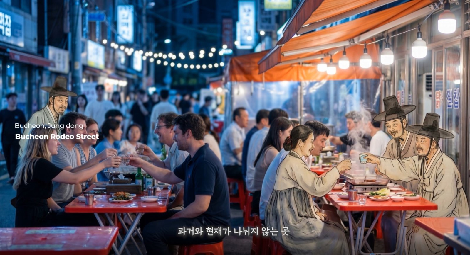 경기관광 국제 AI 영상공모전 대상 수상작 (지나간 시간이 오늘의 일상이 되는 곳)