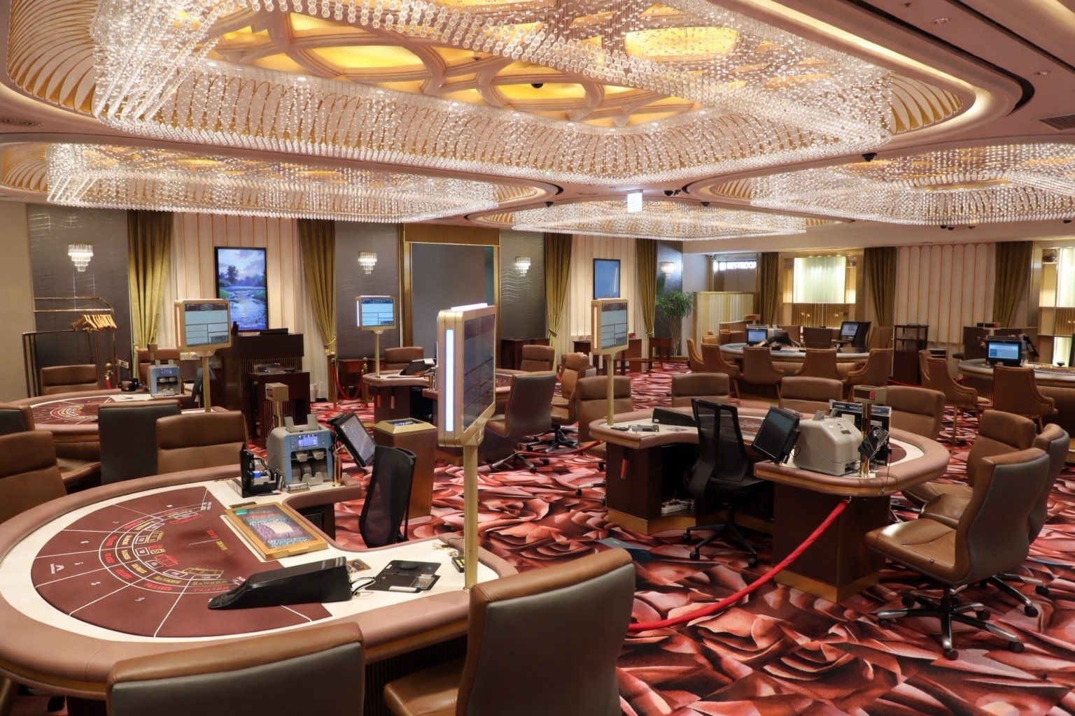 강원랜드 임시 회원영업장 전경