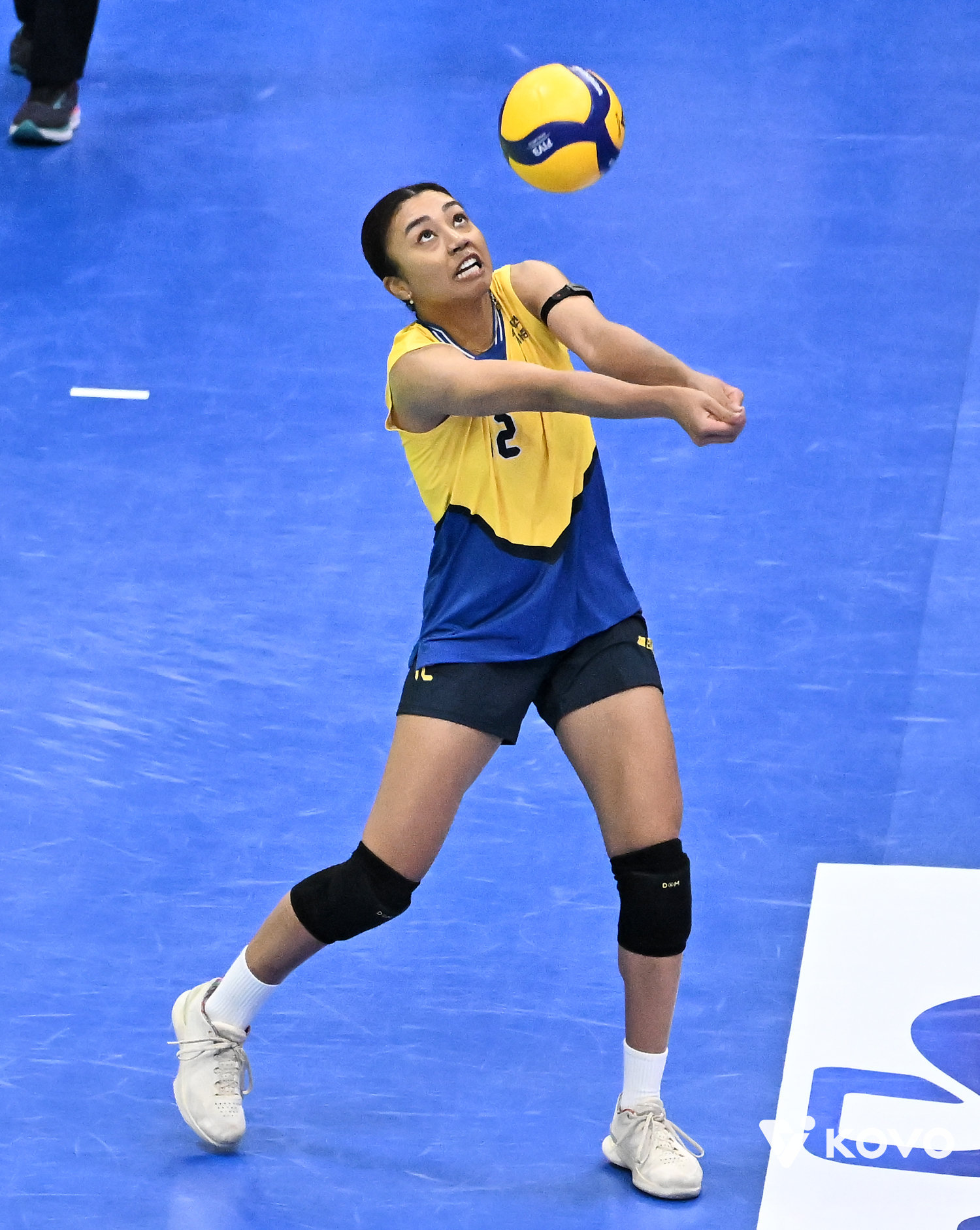 현대건설 아시아쿼터 아웃사이드 히터 자스티스는 공수 양면에서 물오른 활약을 펼치며 팀의 선두 경쟁에 크게 기여하고 있다. 사진제공｜KOVO