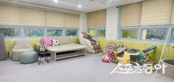 공동육아나눔터 ‘0세특화반’ 내부 모습. 사진제공ㅣ상주시