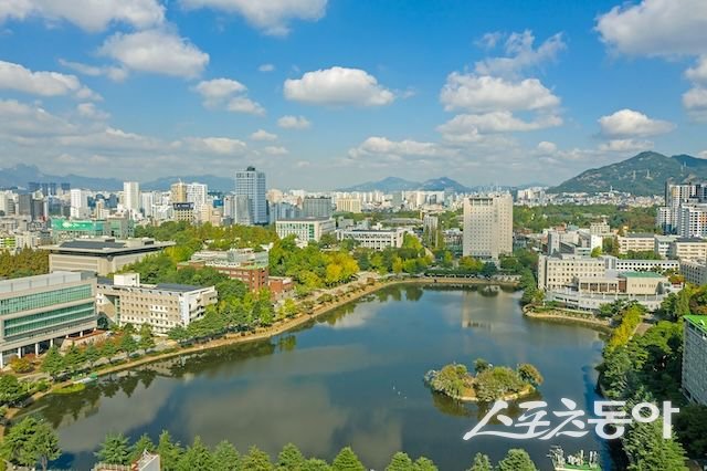 건국대학교 전경. 건국대학교 제공