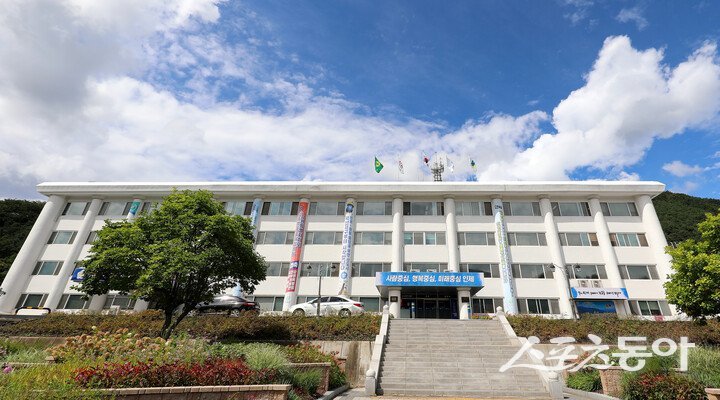 인제군 군청 청사 전경. 인제군 제공