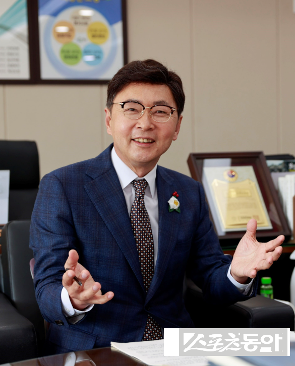 김철우 보성군수. 사진│박기현 기자