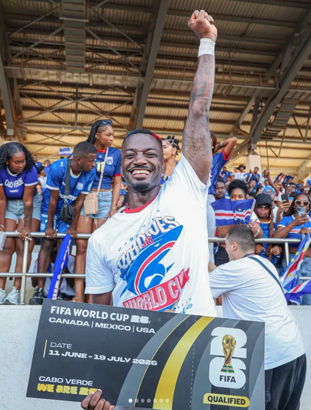 글로벌 매체 디 애슬레틱은 북중미월드컵에 첫 출전하는 국가서 주목해야 할 선수로 우즈베키스탄의 후사노프, 카보 베르데의 스토피라(사진)와 멘데스, 퀴라소의 얀하를 지목했다. 사진출처│스토피라 인스타그램