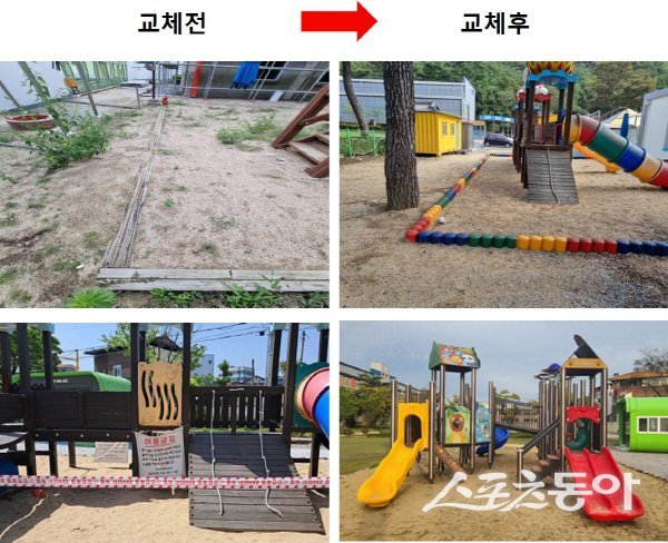 경북교육청이 ‘2026년 어린이놀이시설 개선 사업’을 본격 추진한다. 사진제공 ㅣ 경북교육청