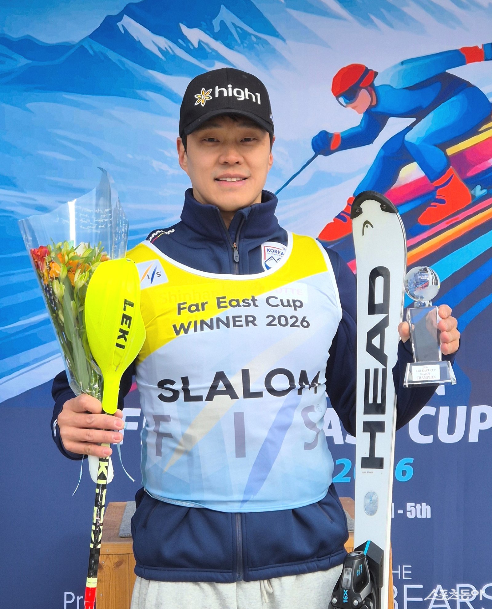 대한민국 알파인스키의 간판 정동현이 극동컵 8