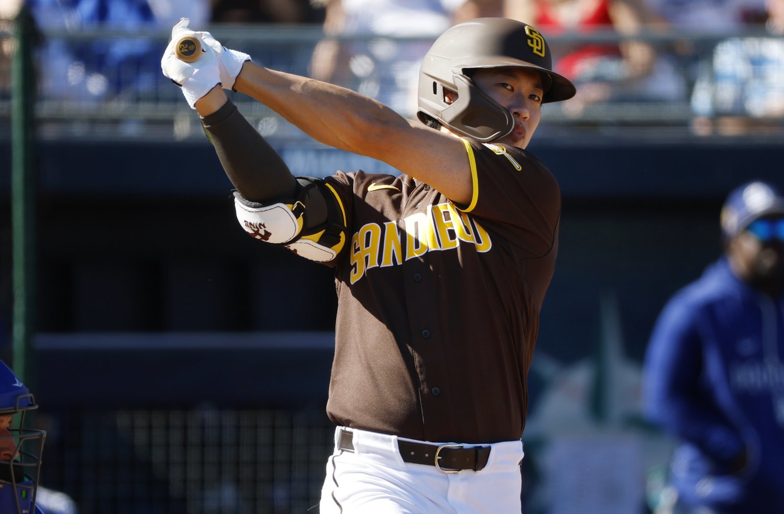 ‘첫 홈런 쳤는데’ 송성문, 또 ‘옆구리 부상’ 교체→‘선수 보호 차원’