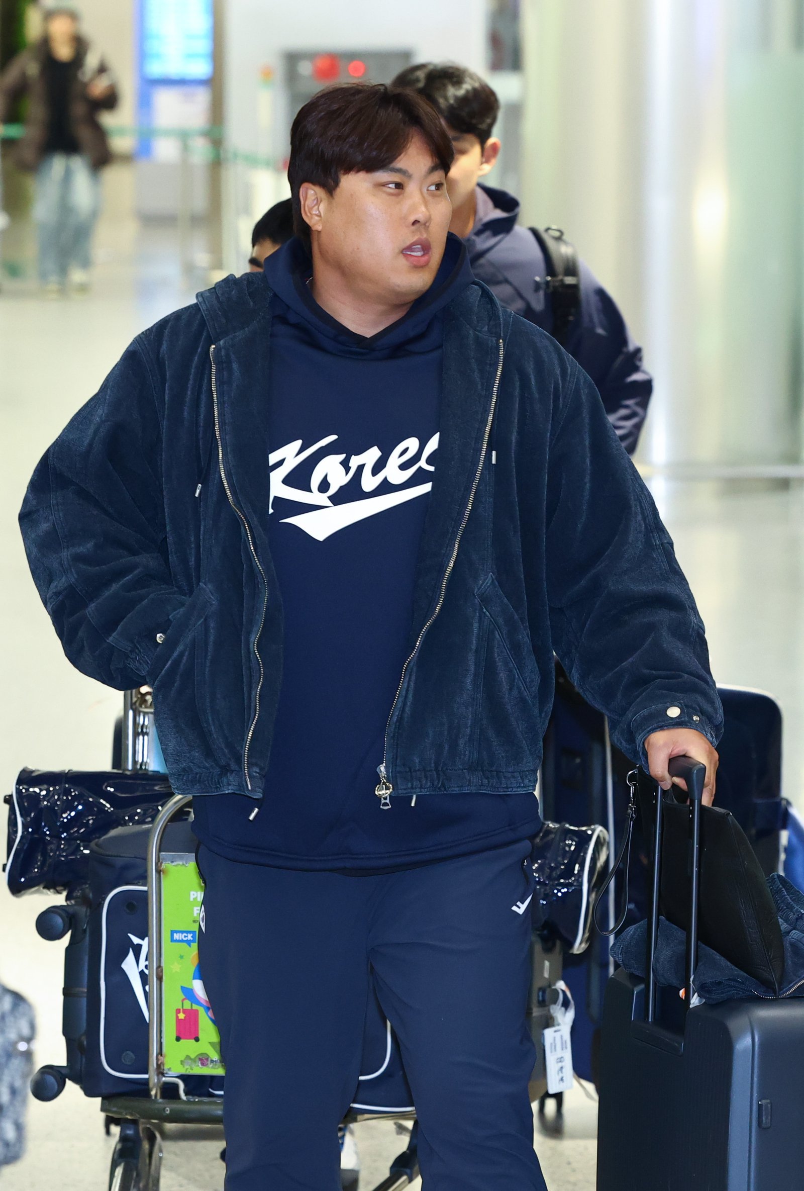 WBC 야구 대표팀 류현진. 뉴시스