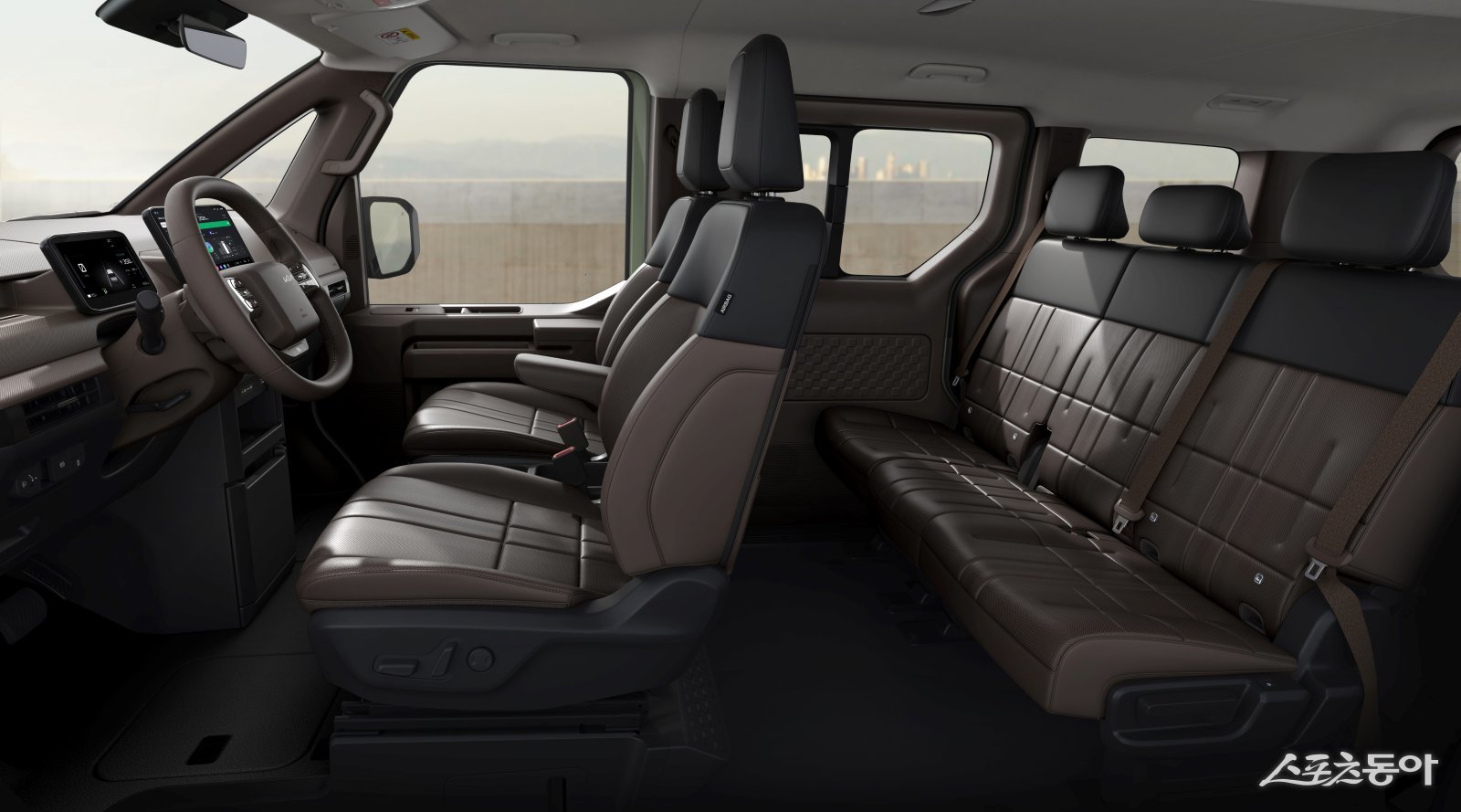 PV5 패신저 모델 1, 2열 공간. 사진제공｜기아