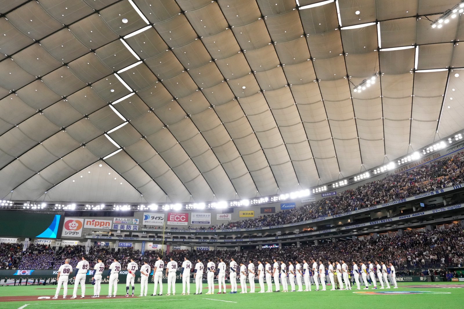 5일 호주-대만전부터 8일 대만-한국전까지 도쿄돔에서 열린 C조 본선 1라운드 7경기에서 총 20홈런이 터졌다. 도쿄ㅣAP뉴시스