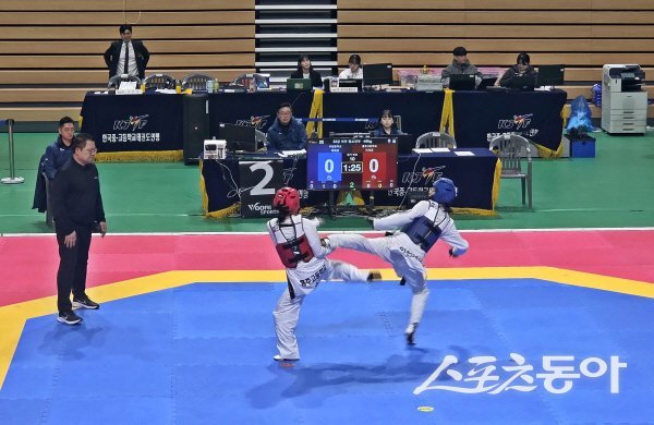 타슈켄트 2026 세계태권도청소년선수권대회 국가대표 선발전이 진행되고 있다. 사진제공 ㅣ 경주시