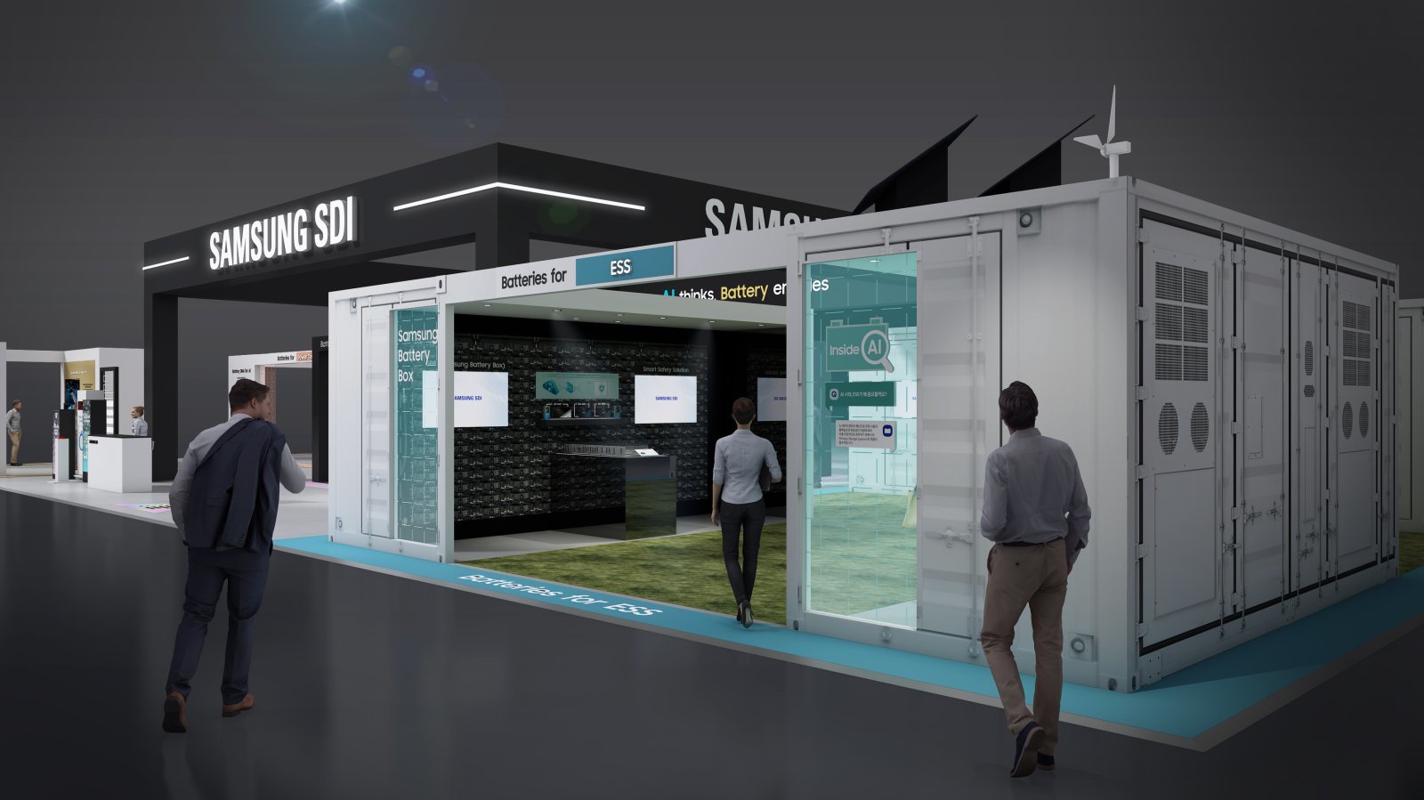 삼성SDI가 11일부터 사흘간 서울 코엑스에서 열리는 ‘인터배터리(InterBattery) 2026’ 전시회에 참가해 최초 공개되는 피지컬 AI용 전고체 배터리 등 AI 시대에 최적화된 차세대 배터리 제품 및 기술을 전시한다. 사진제공｜삼성SDI