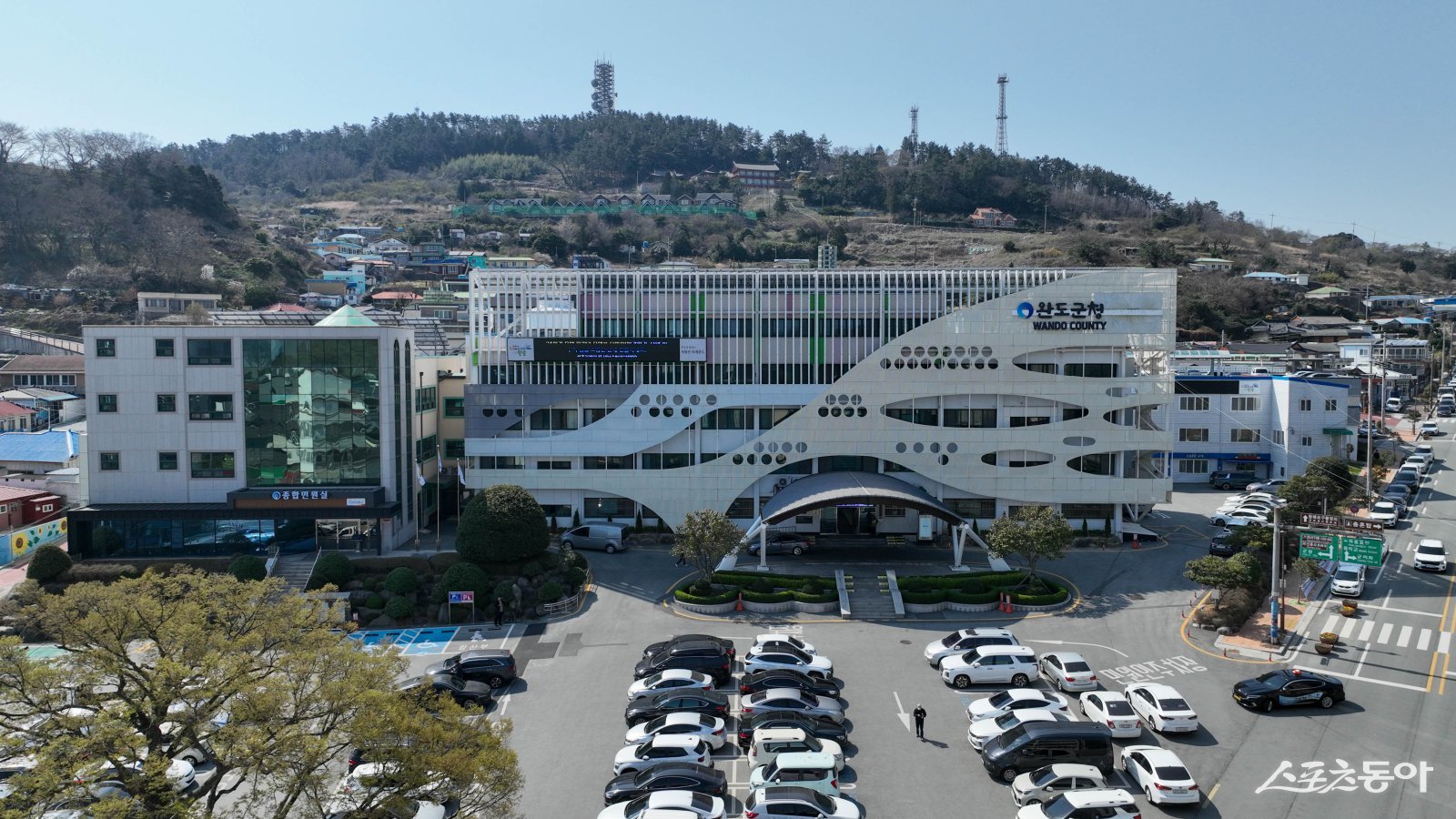 완도군청 전경. 사진제공│완도군