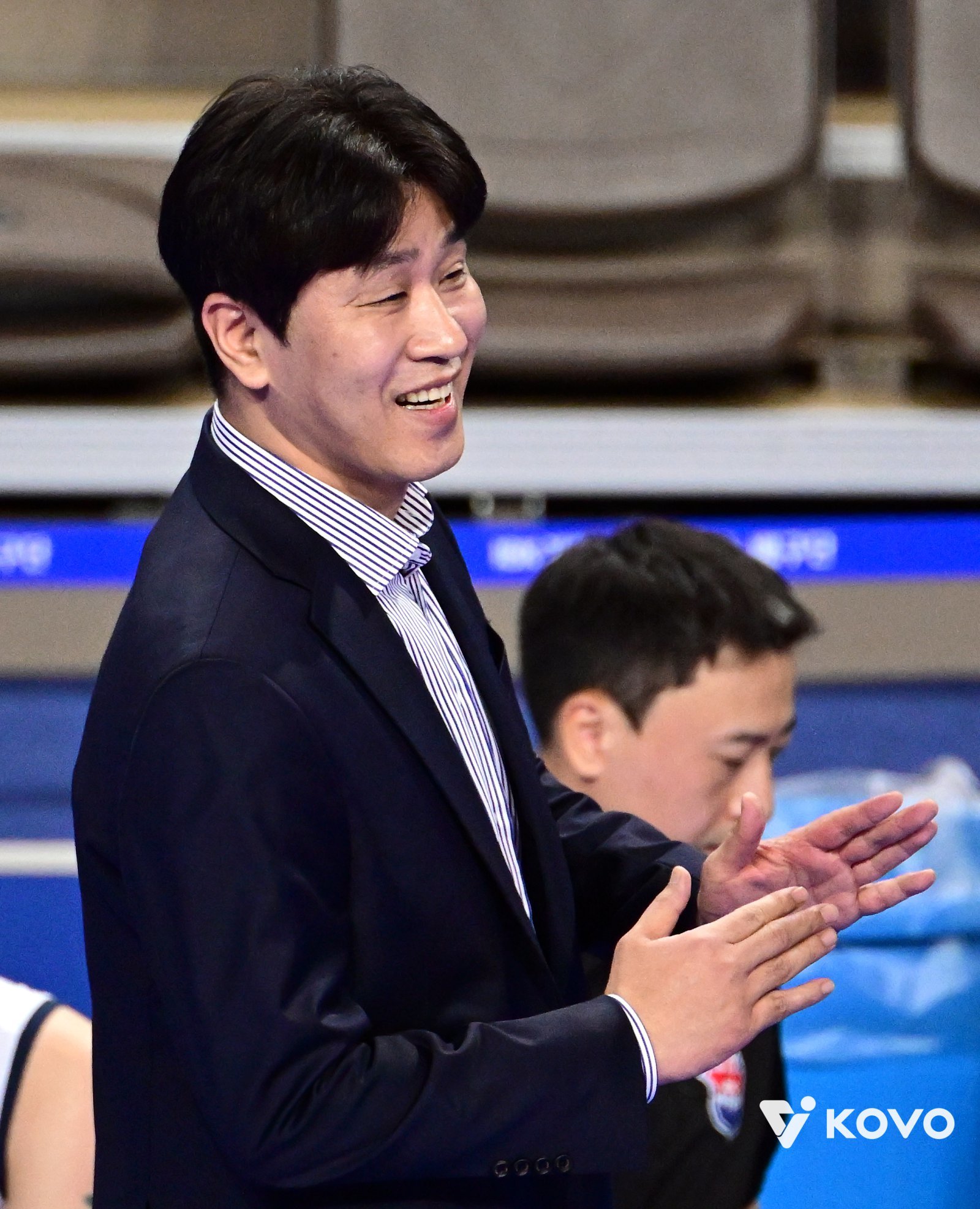 김종민 한국도로공사 감독은 이번 시즌 정확한 진단과 선수 기용을 앞세워 팀을 8시즌만의 정규리그 1위로 이끌었다. 사진제공│KOVO