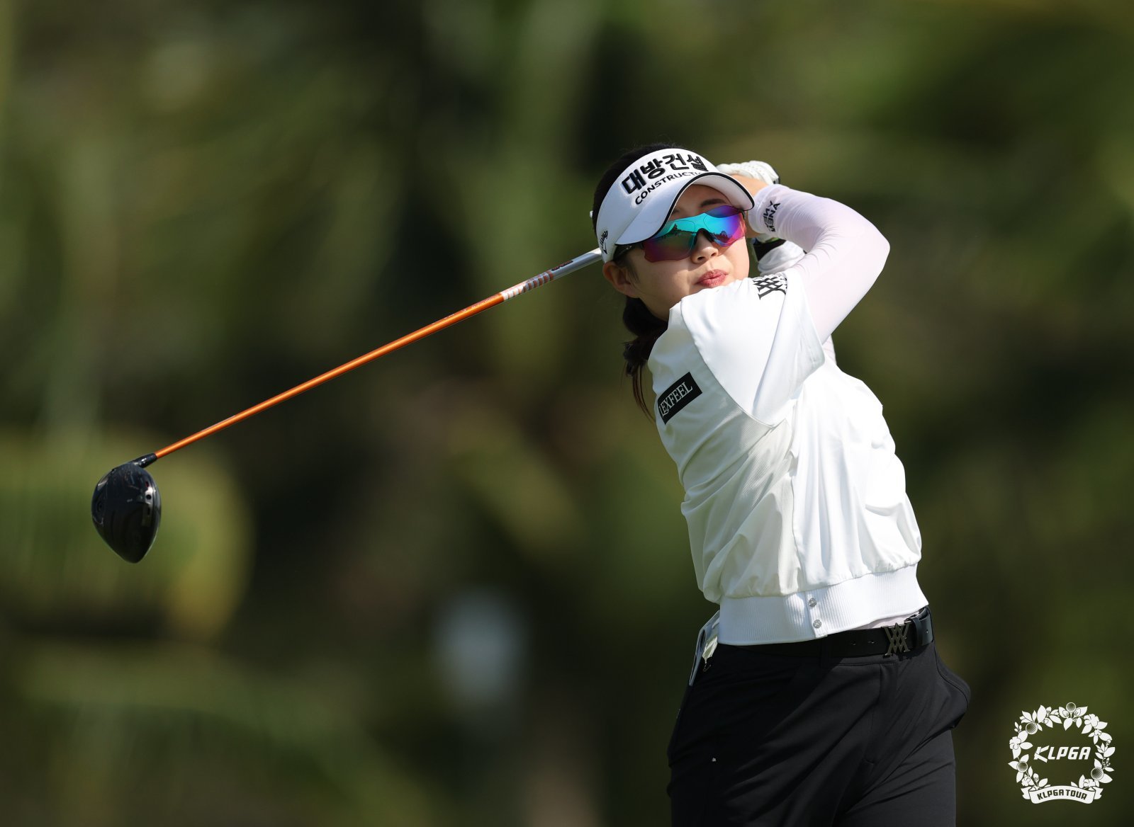 투어 5년 차 임진영이 2026시즌 KLPGA 개막전 리쥬란 챔피언십에서 생애 첫 승을 달성했다. 15일 최종라운드 1번 홀에서 티샷을 하고 있는 임진영. 사진제공 | KLPGA