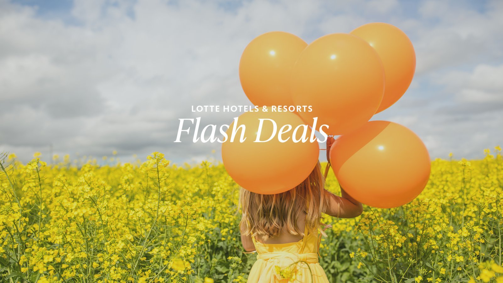 롯데호텔앤리조트, 플래시 딜(Flash Deals) 프로모션