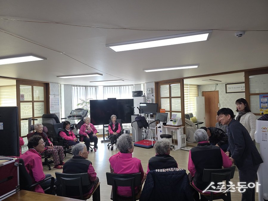 옹진군 북도면, 노인일자리 및 사회활동지원사업 간담회를 진행했다. 사진제공｜옹진군청