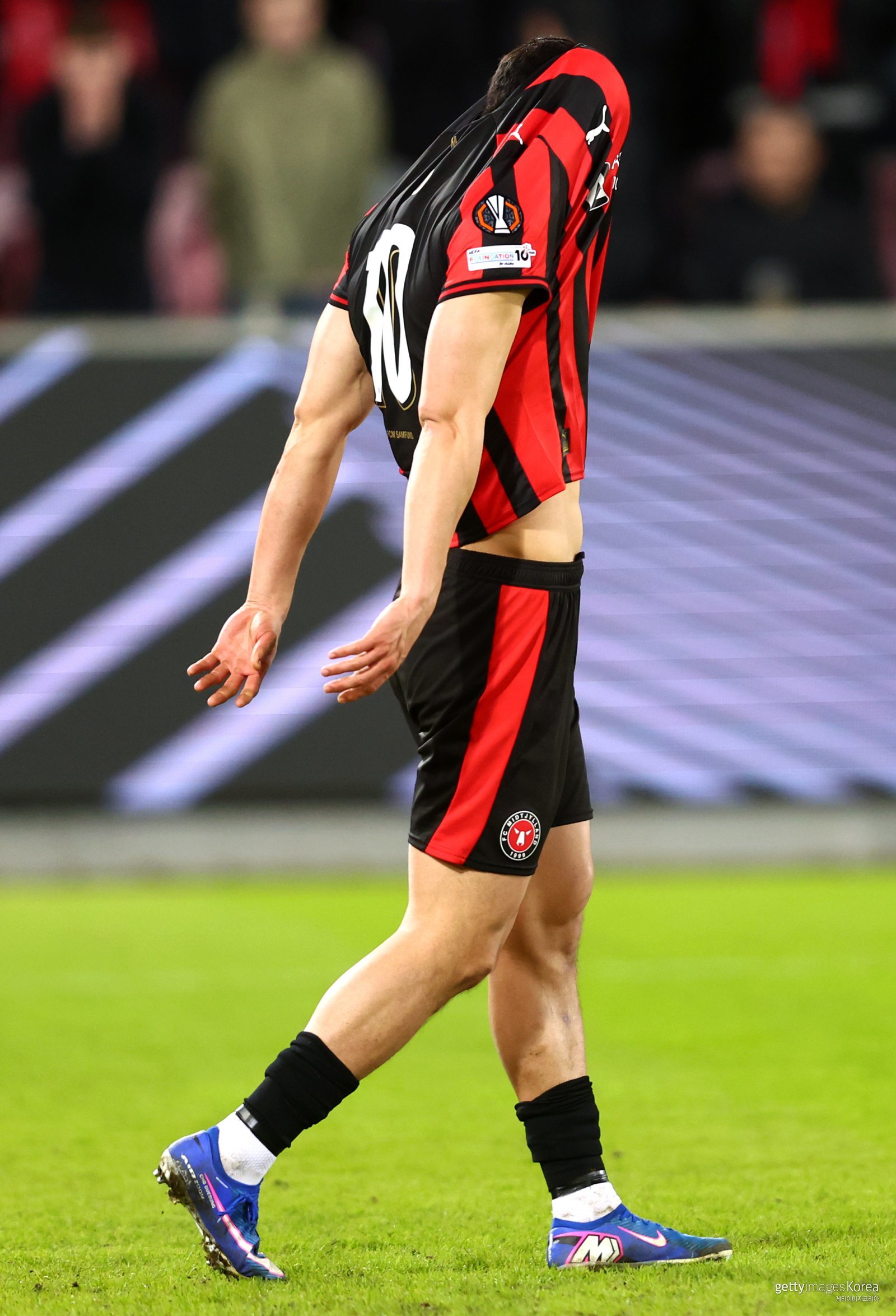 ‘최악의 상황’ 조규성, 승부차기 실축→‘미트윌란 UEL 16강 탈락’