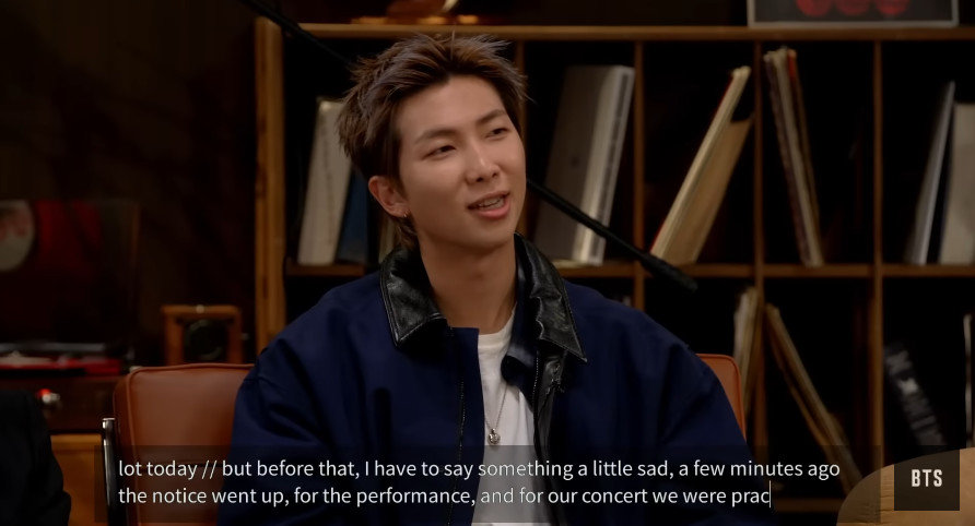 ‘발목 부상’ BTS RM “무대 오를 것”…팬들과 약속 지킨다
