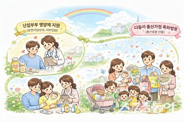 경주시가 난임부부 영양제 지원, 생애초기 건강관리 지원 등 체감형 정책을 본격 추진한다. 사진제공 ㅣ 경주시