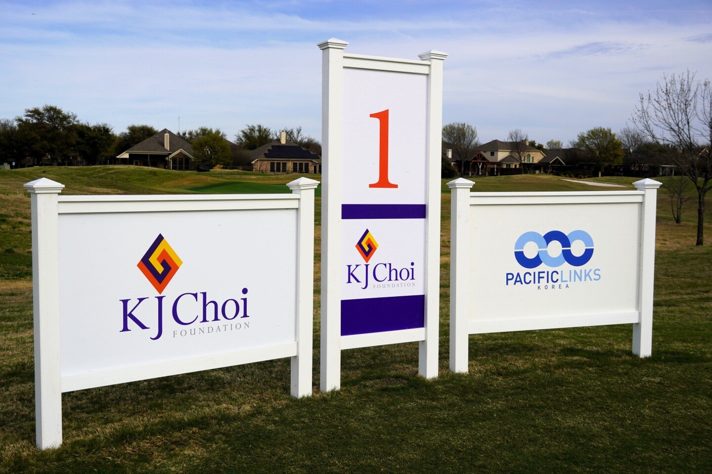 ‘2026 최경주 재단 텍사스 주니어 챔피언십 by 퍼시픽링스코리아’ 의 1번 홀 모습.
