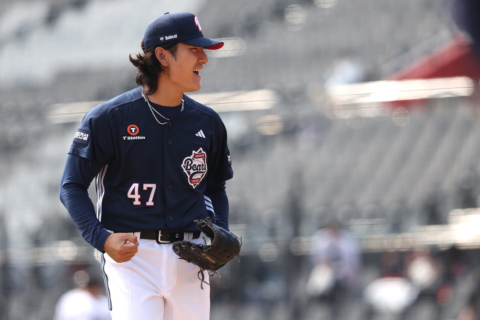 ‘최저 150㎞·최고 155㎞’ 직구 구위 미쳤다!…WBC 후유증 제로, 두산 곽빈 완벽했던 최종점검 [SD 수원 스타]